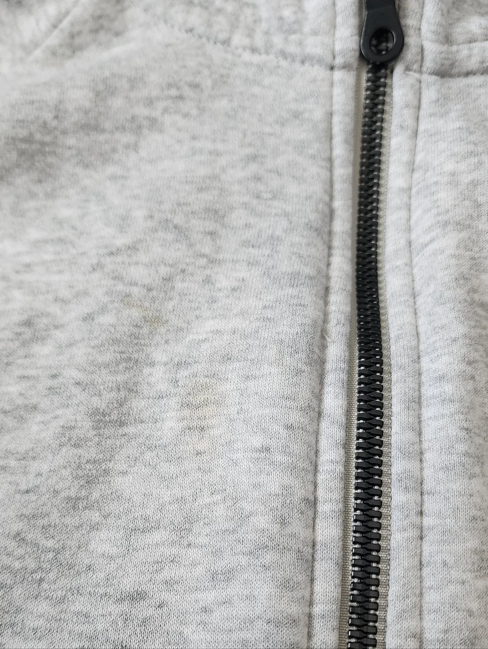Nike Women Heather Gray Full-Zip Hoodie Size Medium - Picture 7 of 7